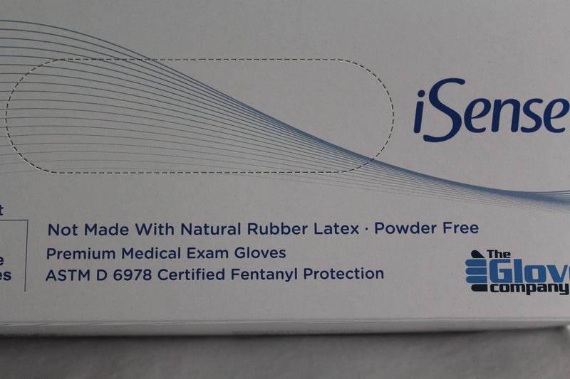 Load image into Gallery viewer, iSense® Blue Fentanyl-rated Nitrile Gloves - Small
